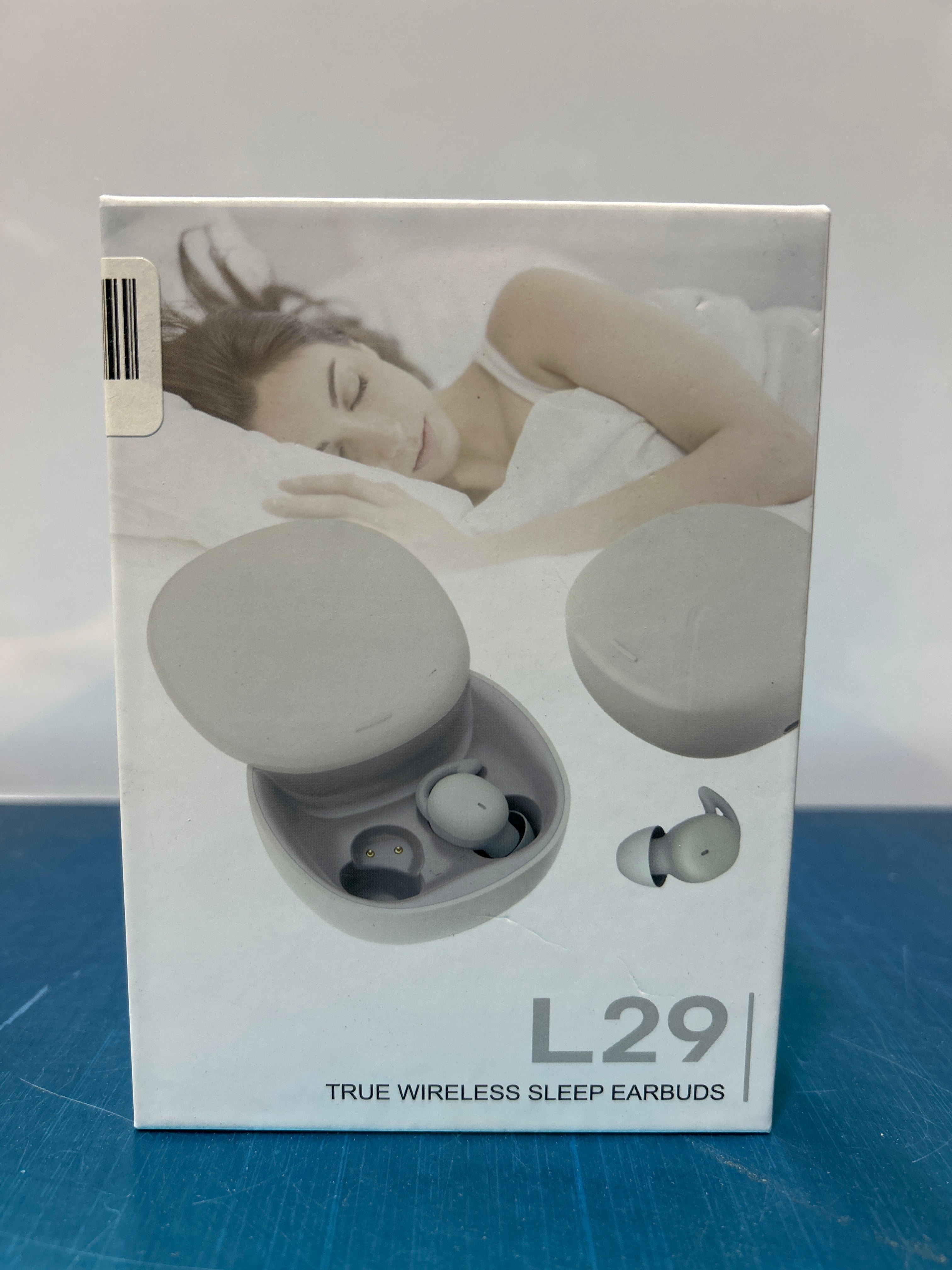 Wireless Sleep Earbuds, Bluetooth 5.3 with Mic Small Sleep Earphones, Comfortable Noise Blocking Sleeping Headphones Ear Buds for Side Sleepers, Invisible Sleepbuds for Relax Work Sports