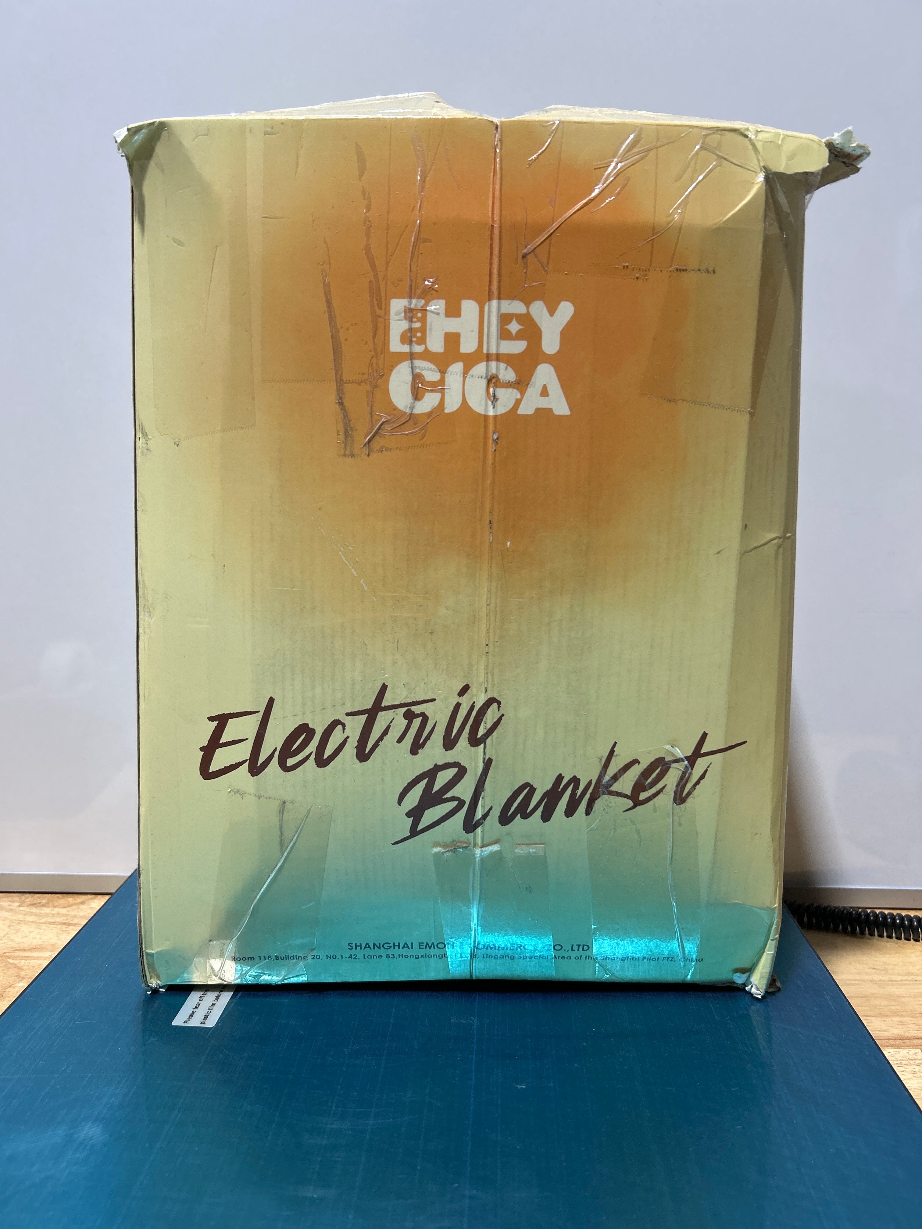 Cobija Electrica EHEYCIGA Talla Twin – 9 Niveles de Calor, Apagado Automatico de 10 Horas, Sherpa y Polar Reversible, Lavable, 157 x 213 cm