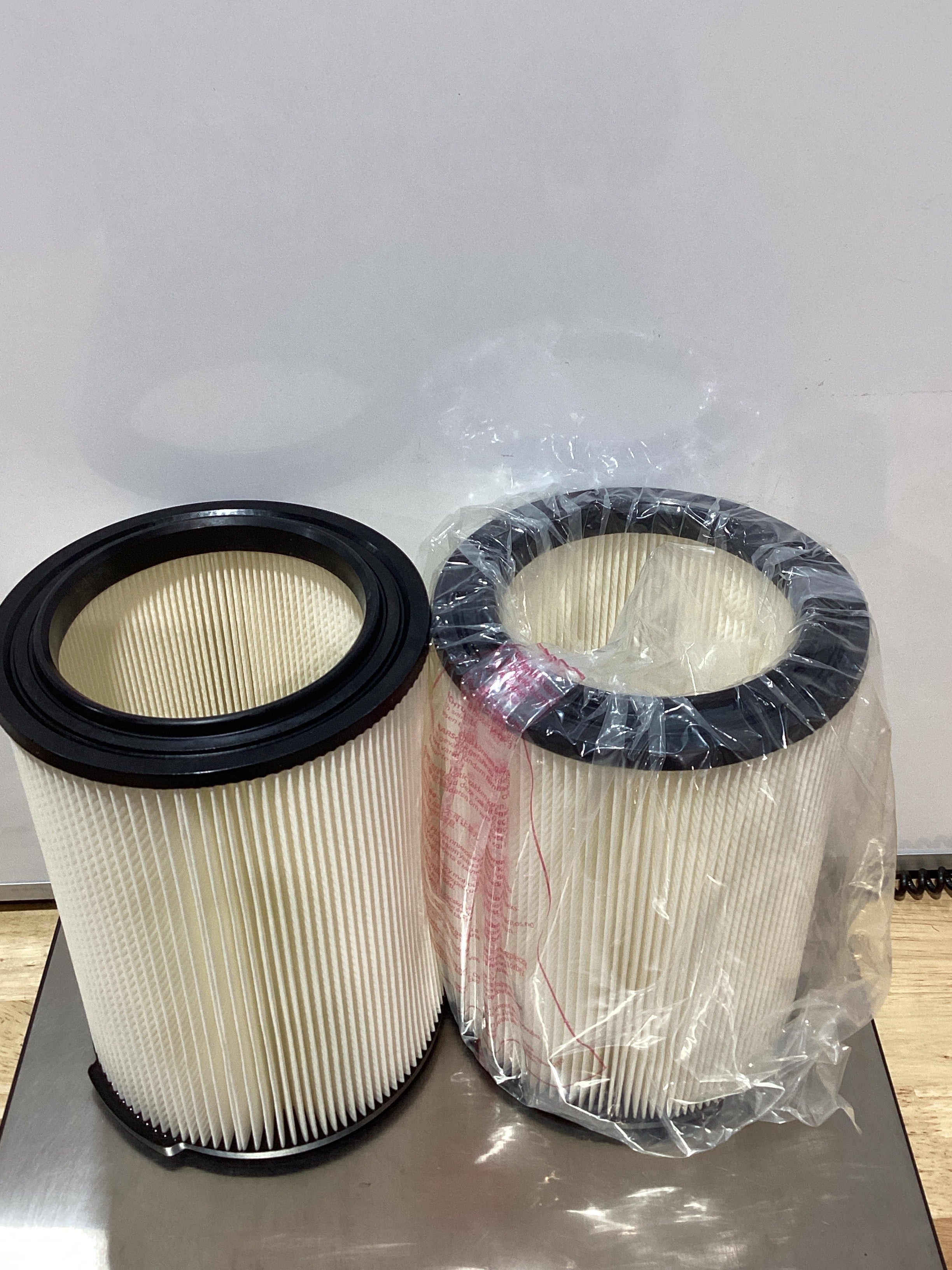 Pack 2 Filtros VF4000 para Aspiradora Ridgid Shop Vac 5-20 Galones | 3 Capas, Seco y Húmedo