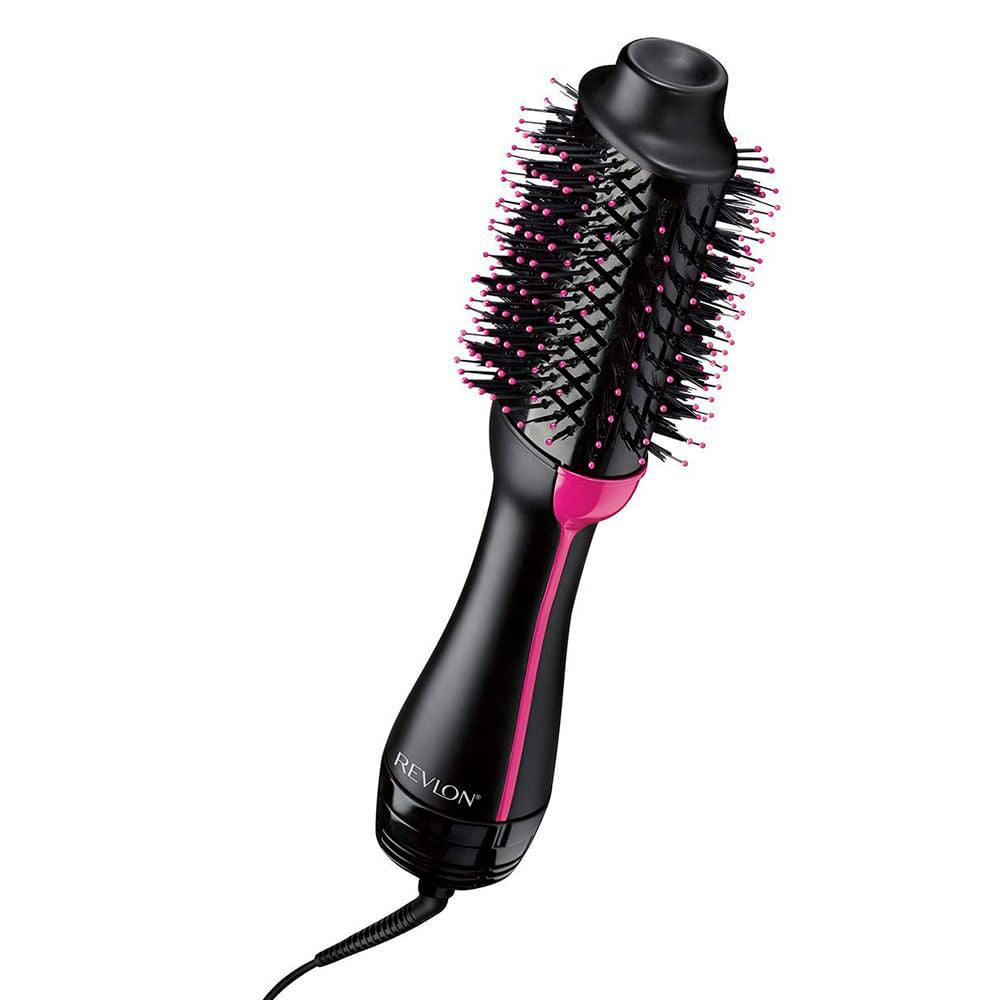 Cepillo Secadora 2 en 1 rosado