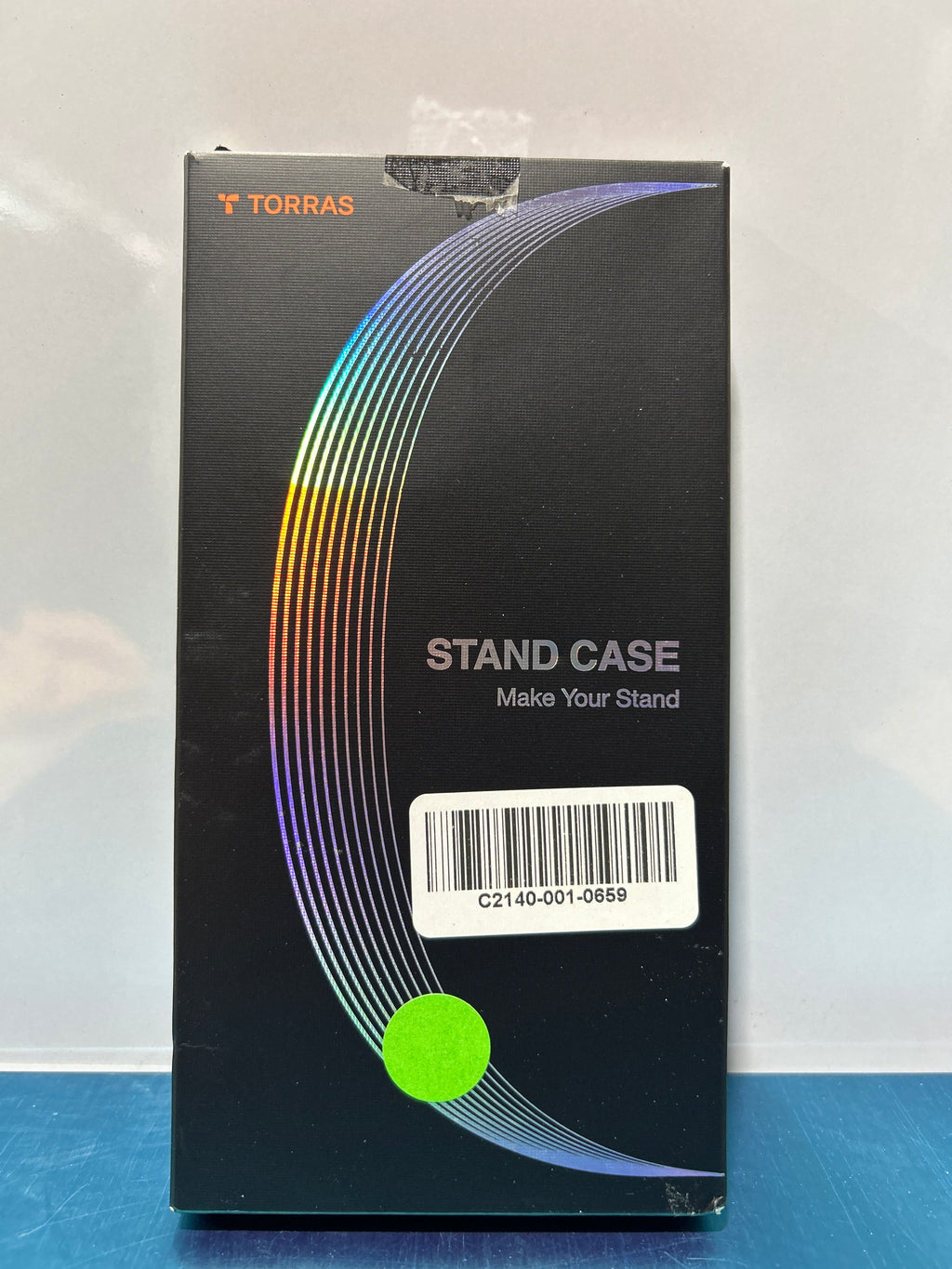 TORRAS 360 Magnetic Stand for iPhone 16 Pro Max Case, [Fit for MagSafe] [Military-Grade Protection] Translucent Slim Case for iPhone 16 Pro Max, Obsidian Black, Ostand O3 Fitness Series