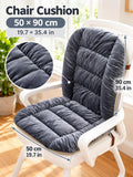 Cojín para silla con respaldo, cojín ergonómico para oficina