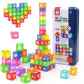 Mini Set de Viaje Bloques Magnéticos Alfabéticos – Juguete Educativo Portable