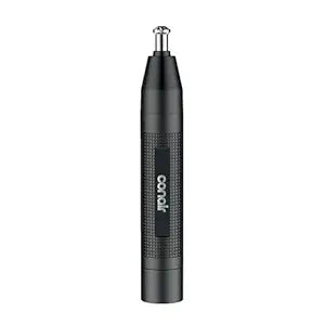 Recortador de Vello Nasal ConairMan para Hombre – Nariz, Oídos y Cejas, Cuchilla 360° Sin Jalar, Inalámbrico con Bolsa