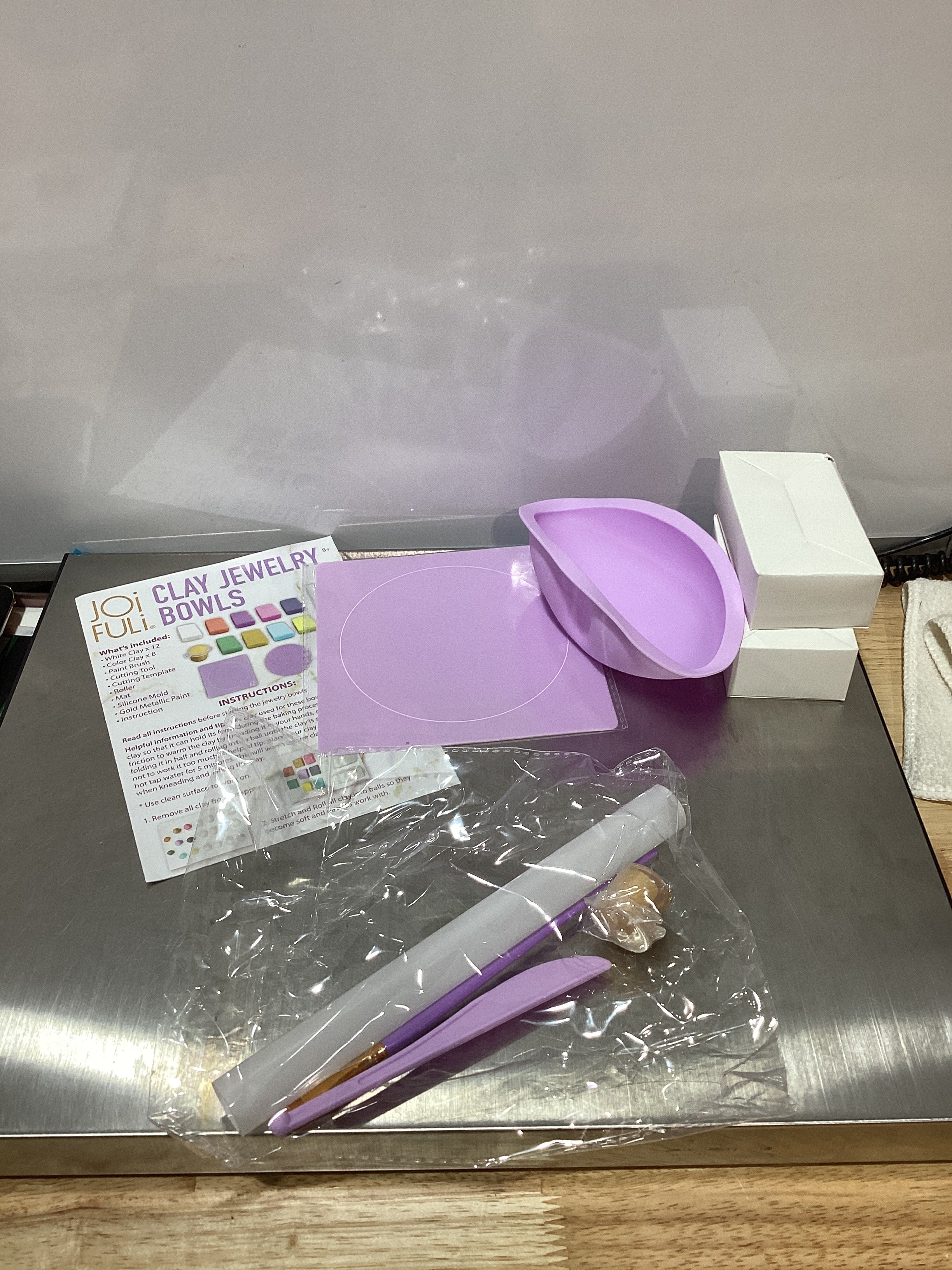 Make Your Own Clay Jewelry Bowls Arts and Crafts Kit for Girls Kids Ages 8 9 10 11 12 Years Old