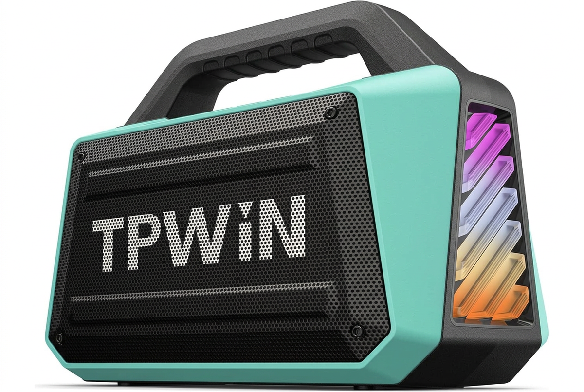 TPWIN Altavoces Bluetooth portátiles potentes - Altavoz inalámbrico