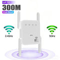 Repetidor WiFi 1200 Mbps | Extensor de Señal Inalámbrico de Doble Banda
