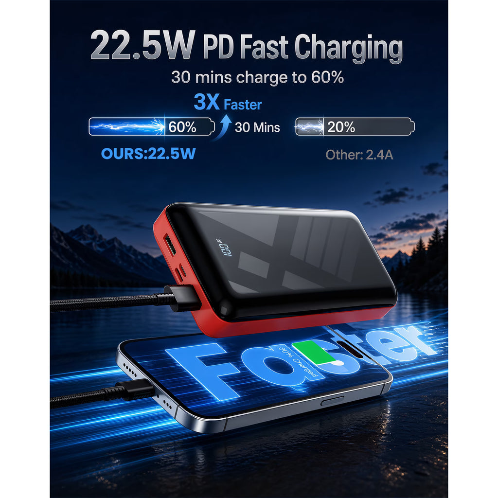 Power Bank PC3-5 – Batería Portátil Recargable para Dispositivos Móviles