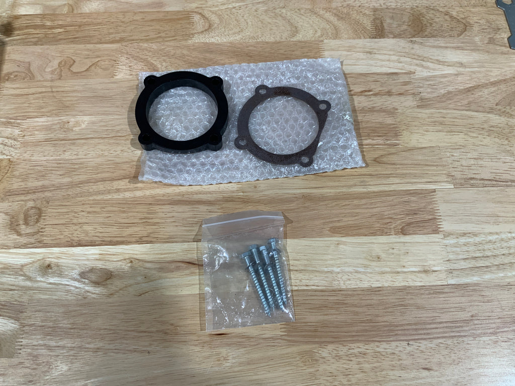 Espaciador del cuerpo del acelerador Hooke Road de 3.6L compatible con Jeep Wrangler JK JL/Gladiator JT 2012-2026 