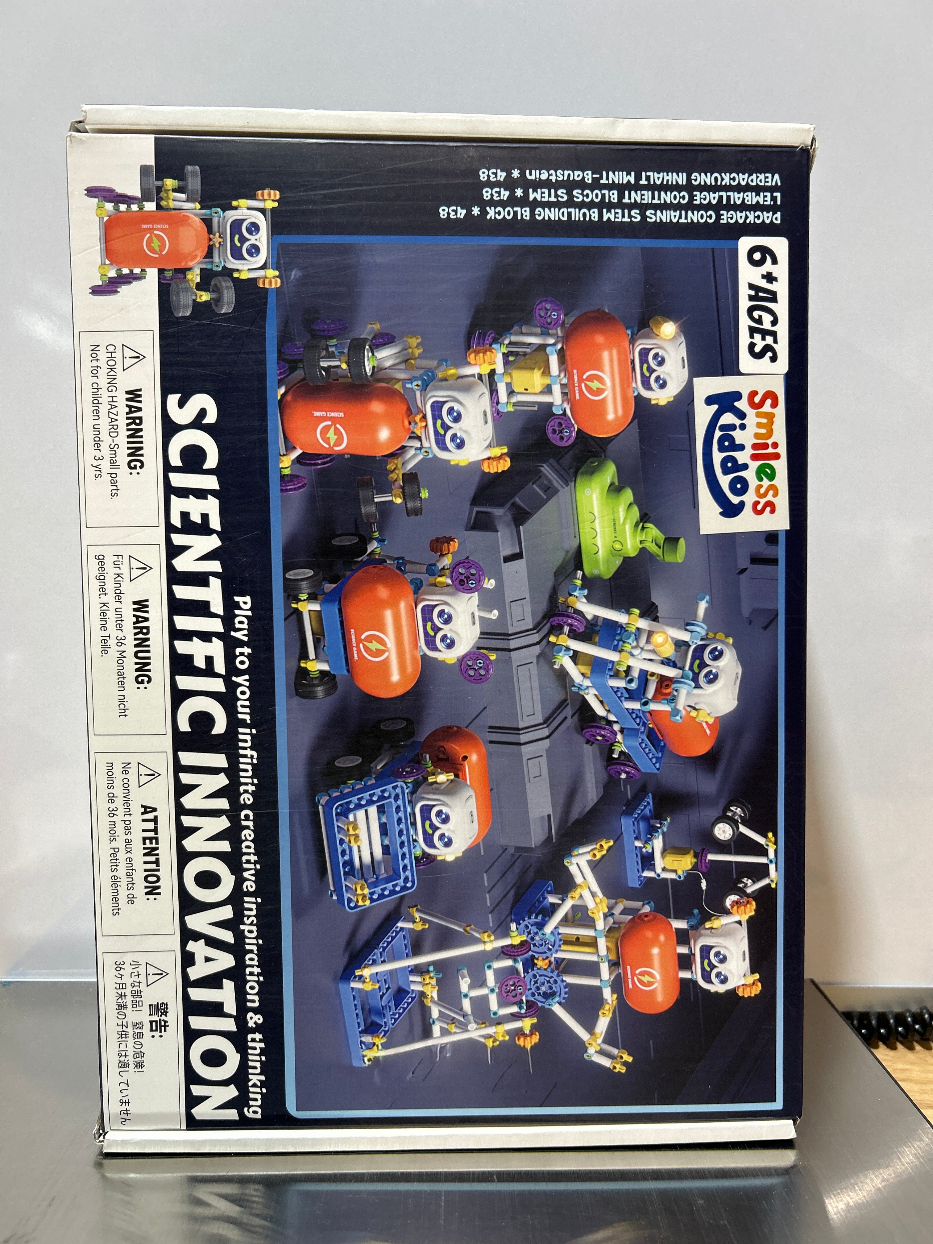 Kit Robot SMILESSKIDDO 50 en 1 | 438 Piezas STEM | Ciencia y Construcción | 6-13 Años
