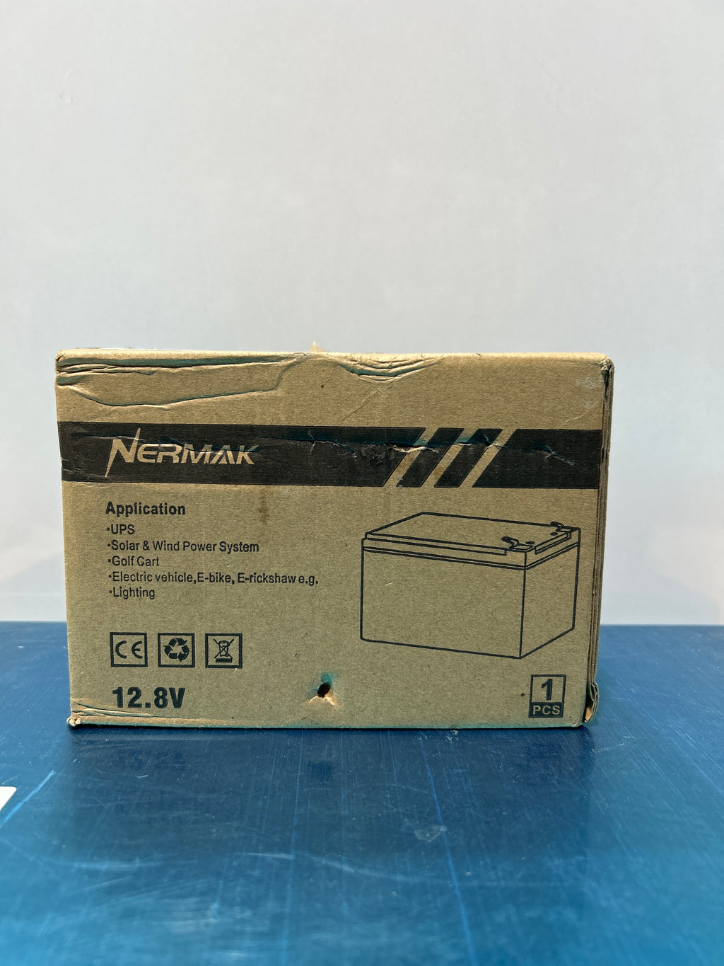 NERMAK 12V 7.2Ah LiFePO4 Deep Cycle Battery – 2000+ Cycles, Built-in 8A BMS, for Solar, RV, Fish Finder & More