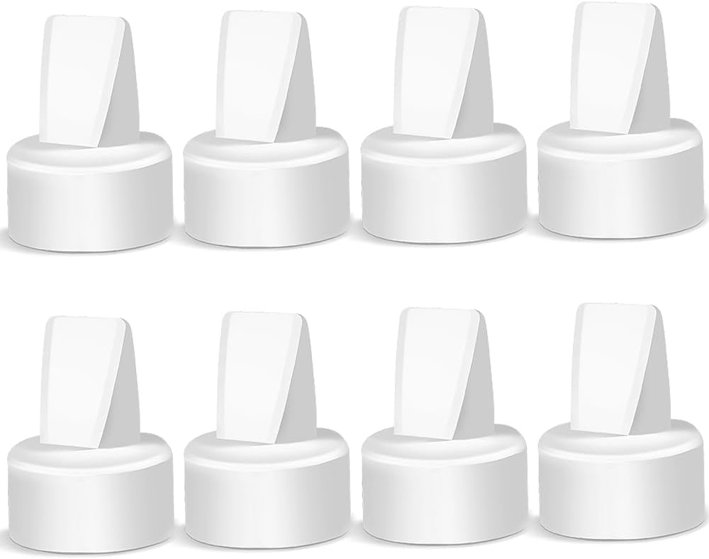PumpMom Válvulas de Repuesto Pico de Pato para Spectra | Compatible con S1, S2, 9 Plus y SG | Pack de 8 Unidades | Accesorios para Sacaleches