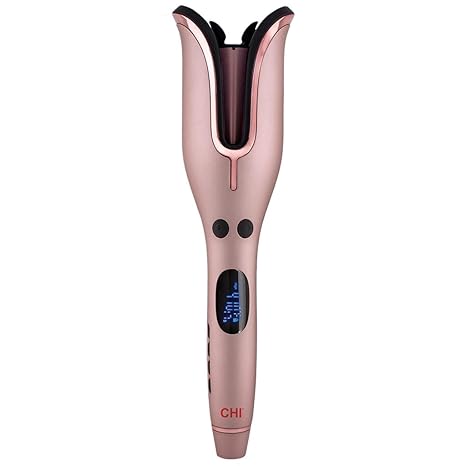 Rizador Automático CHI Spin N Curl – Ondas y Rizos Perfectos con Temperatura Preajustada – Rose Gold