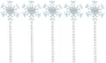 Member's Mark Snowflake Pathway - Luces LED, 5 unidades (blanco frío) — PANEL SOLAR, SON 4 COPOS