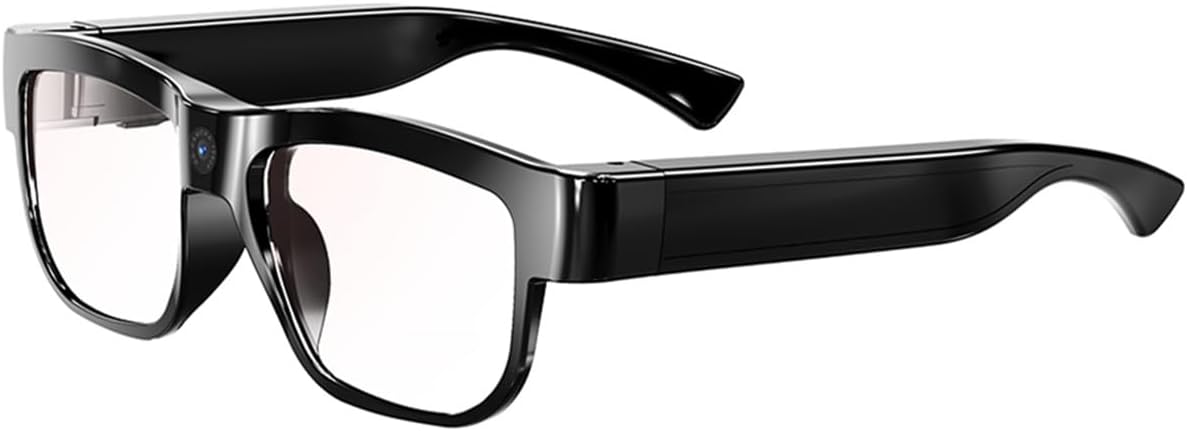 Gafas Cámara Gafas Vídeo HD Gafas Inteligentes Grabación Gafas Deporte Exterior Cámara Integrada Lentes Usables Tarjeta Memoria 32GB Integrada Abre Solo Computadora