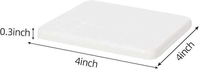 6 posavasos de diatomita absorbentes de agua, tierra de diatomeas para cocina, jabonera, bandejas de baño, bandeja de piedra absorbente de agua para fregadero, utilizado para jabones de manos, bebidas, botella