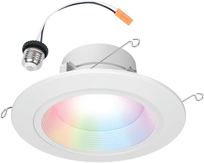 HALO Luz LED Empotrada Inteligente 5"/6" con WiZ Pro – WiFi, Todo Color, Sensor de Movimiento SpaceSense®