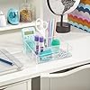 Organizador de Maquillaje Acrílico | 4 Compartimentos | Sin BPA | 17.8x15.2x8 cm