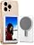 Monitor de cámara trasera para iPhone y Samsung - Pantalla magnética para selfie