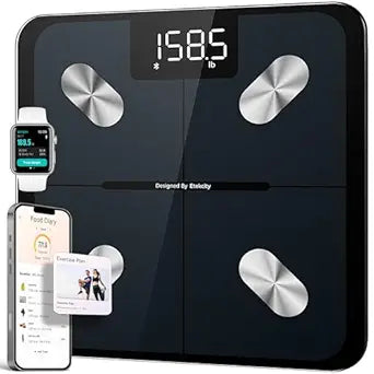 Báscula Inteligente Etekcity – IMC, Grasa Corporal y Masa Muscular con Bluetooth y App