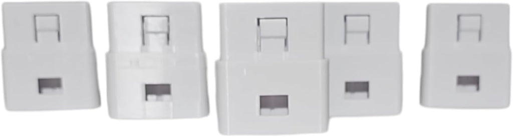 Piezas de repuesto para el soporte de manguera Bedjet V2 3: soporte y extensor para colchón impresos en 3D (paquete de 5 extensores).