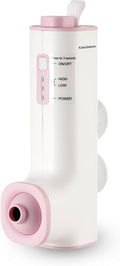 Jet Spa Recargable para Bañera KokoSelene – Burbujas y Masaje Relajante para Uso Diario en Casa (Blanco/Rosa)