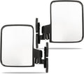 Espejo lateral magnético G-PLUS para tractor, 2 unidades (izquierdo y derecho), imán con capacidad de 114 lb, recubierto de goma. Espejos laterales para tractores compactos, tractores de tamaño completo, cortacéspedes autopropulsados