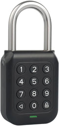 Candado Electrónico Bouware Smart Padlock Alpha1 | Teclado Digital | Alta Resistencia | Intemperie | Interior y Exterior | Negro | 1 Unidad