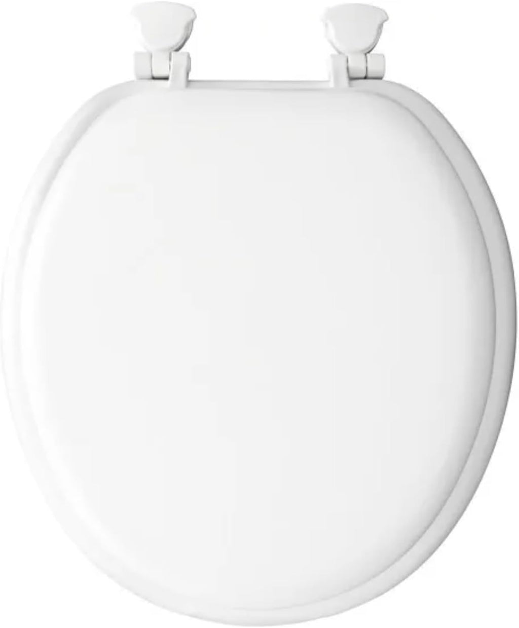 Tapa de Asiento Universal para Inodoro – Madera Blanca, Talla Grande