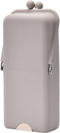 Bolsa De Silicona Para Guardar Brochas De Maquillaje, Bolsa De Viaje Para Brochas De Maquillaje, Organizador De Cosméticos Impermeable, Caja De Almacenamiento De Artículos De Tocador Para Maquillaje