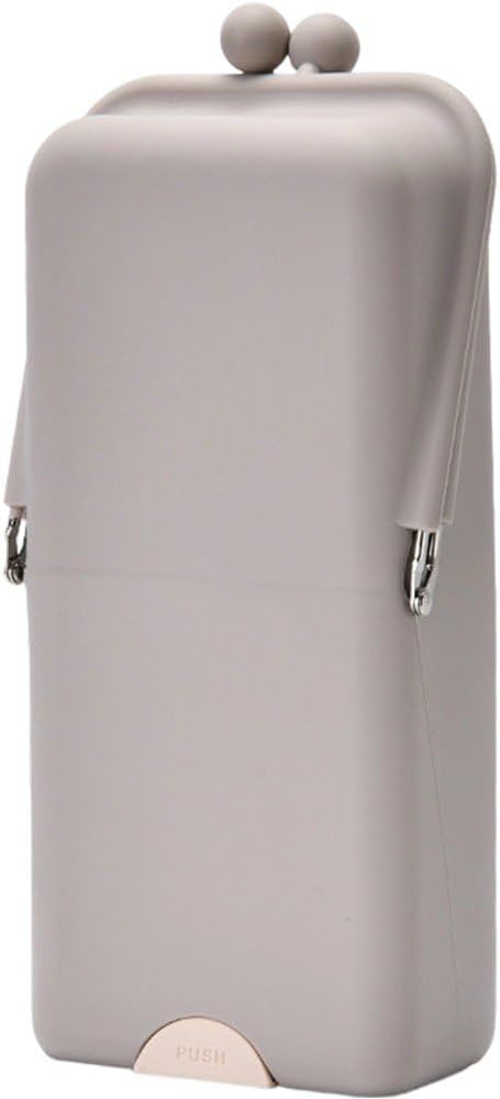 Bolsa De Silicona Para Guardar Brochas De Maquillaje, Bolsa De Viaje Para Brochas De Maquillaje, Organizador De Cosméticos Impermeable, Caja De Almacenamiento De Artículos De Tocador Para Maquillaje