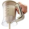 Dispensador de masa prémium para panqueques, magdalenas, crepes, gofres, magdalenas, accesorio de desayuno a la plancha, herramienta para hornear