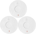 3 Pack Detectores de Humo Fotoeléctricos con Batería – Protección para el Hogar