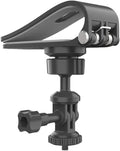 EL SET INCLUYE 2 SOPORTES-Soporte para cámara de acción con ajuste de rotación de 360° para parasol de coche, rosca de 1/4 de pulgada