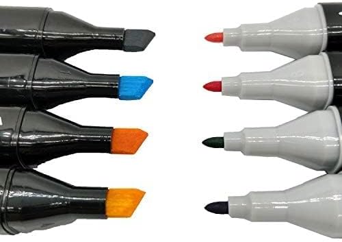 Rotulador de doble punta Touch 80 Colors Graphic Professional Design Art Serie Touch-5 Rotulador de alcohol Manga Graphic Con bolsa Rotulador de doble punta