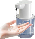 COLOR NEGRO – Dispensador Automático de Gel con Sensor 13.5 fl oz, Recargable USB, IPX5 Impermeable, Niveles Ajustables