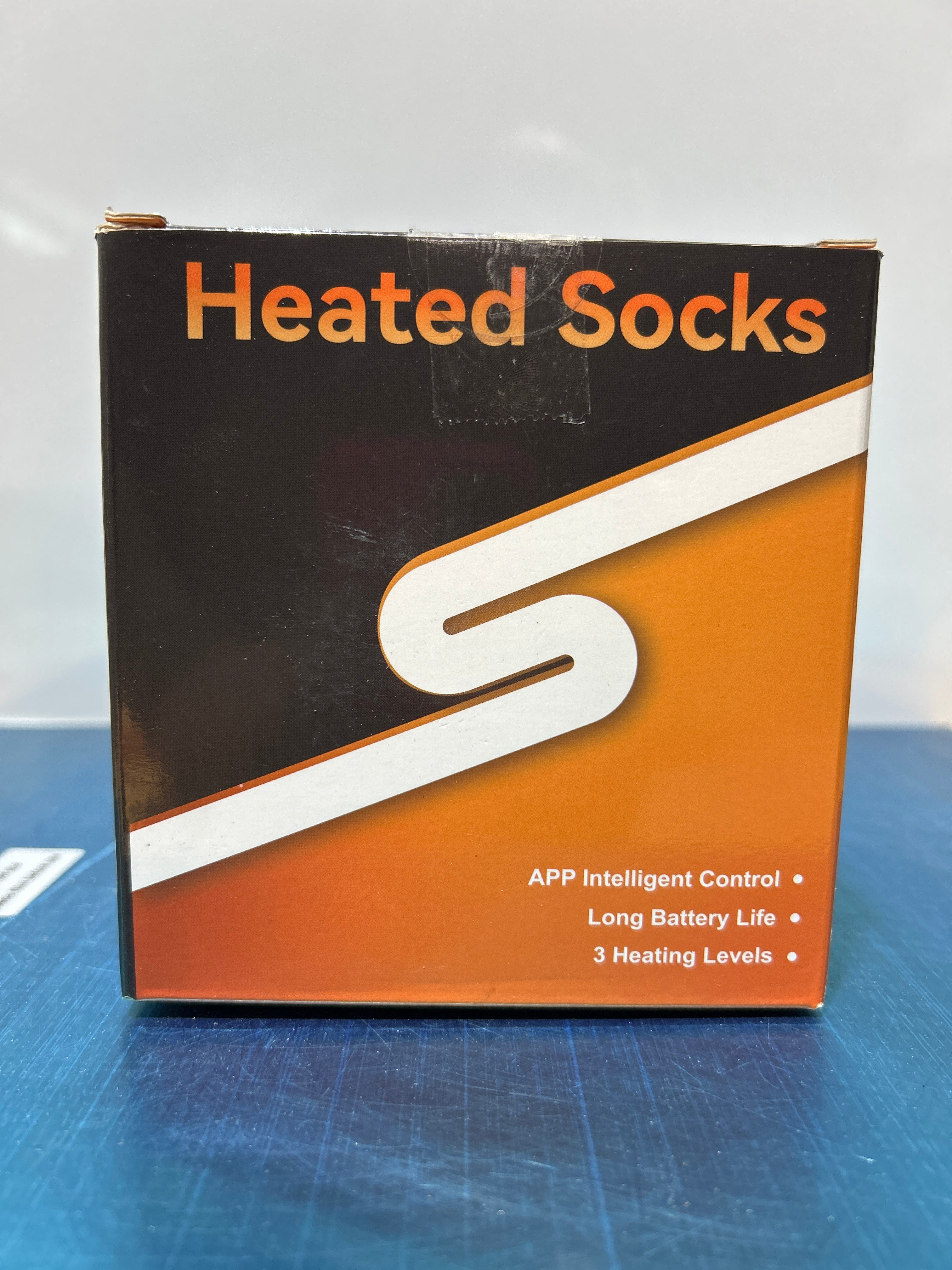 Heated Socks for Men Women, Upgraded Rechargeable Electric Heated Socks Up to 10 Hours, Washable Winter Foot Warmer Socks for Outdoor Camping Skiing Hunting Hiking