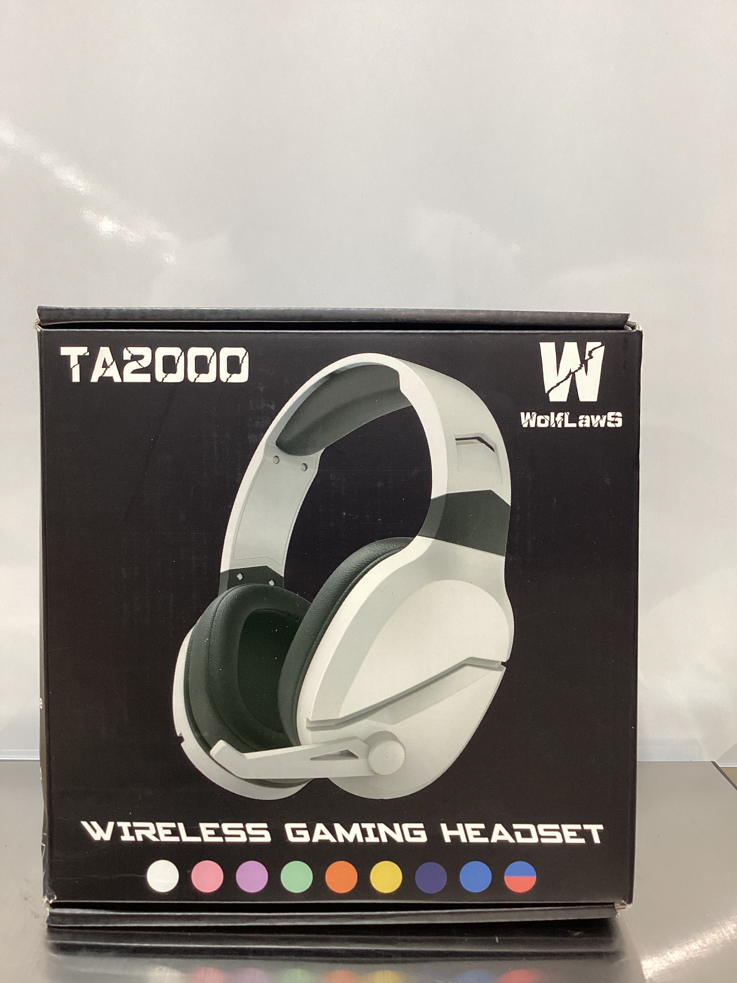 Wireless Gaming Headset with Noise Canceling Microphone for PS5, PC, PS4, 2.4G/Bluetooth Gaming Headphones with USB and Type-c Connector, Wired Mode for Controller Gamecube
