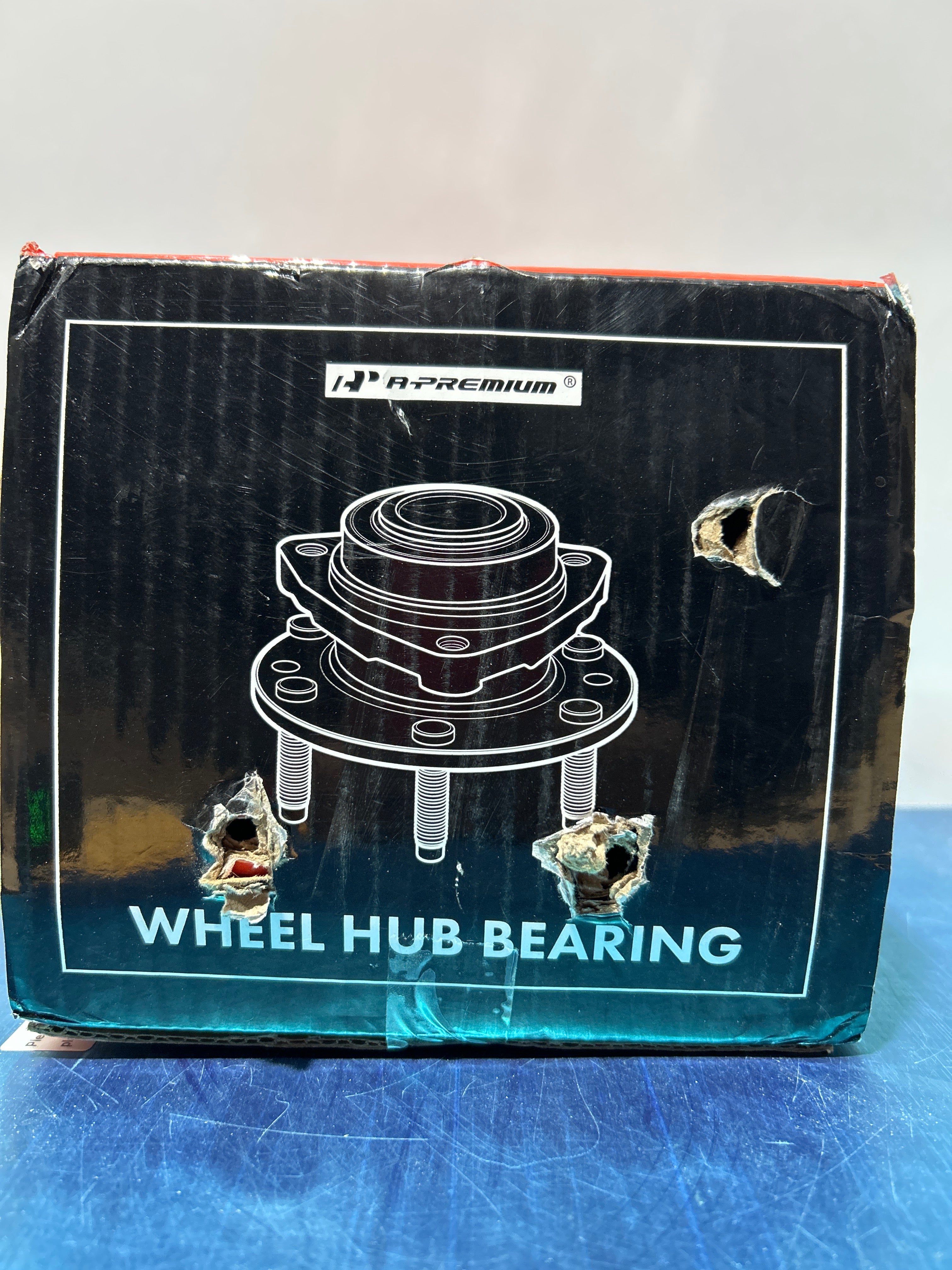 Conjunto de cubo y cojinete de rueda A-Premium con 5 espárragos compatible con Ford Edge (2011-2014), Taurus (2010-2019), Flex, Police Interceptor Sedán, Special Service Police Sedán y Lincoln MKX, MKS, MKT 