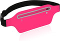 Riñonera Deportiva MOVOYEE Impermeable con Bolsillo Expandible para Celular — Unisex, Rosado