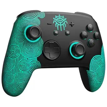 Control Pro Inalámbrico FUNLAB Firefly para Nintendo Switch 2 / OLED — Hall Effect, NFC, 7 LED, Turbo y Motion, Negro