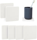 6 posavasos de diatomita absorbentes de agua, tierra de diatomeas para cocina, jabonera, bandejas de baño, bandeja de piedra absorbente de agua para fregadero, utilizado para jabones de manos, bebidas, botella