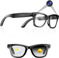 Yowow BIT AI Smart 4K Camera Glasses,HD 1080P Videos,Ultra-Wide Anti-Shake, Vlog Recording, AI Translation, AI Voice Assistant, Open Ears, Wi-Fi Transmission, Music Control,Color-Changing Lenses
