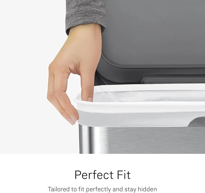 simplehuman Code H – Bolsas de Basura con Cordón 30-35 Litros (100 unidades)