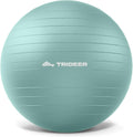 Pelota de ejercicio Trideer, pelota de yoga: silla de equilibrio y asiento de oficina, pelota de estabilidad para pilates, fisioterapia, entrenamiento del core, mejora del equilibrio y estiramientos.
