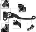 JFG Racing Palancas Plegables de Embrague y Freno para Dirt Bike Kawasaki KX – Color Negro
