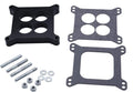 contiene 2 piezas y un paquete con tornillos Espaciador de Carburador SHLPDFM Fenólico 1/2 Pulgada | Compatible con Holley 4150/4160 y AFB | Chevy 4BBL SBC BBC | Juego de 1