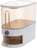 Gagee - Dispensador de arroz con tapa medidora, 11 libras