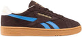 Tenis Reebok Club C Grounds UK – Café Oscuro con Rayas Azules, Talla 44 EU