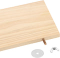 Plataforma de madera Wontee para perchas de pájaros, ideales para cacatúas, cotorras, ratas, jerbos, chinchillas y ardillas